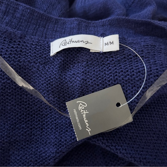 Reitmans Deep Blue Knit Cardigan - Picture 5 of 10